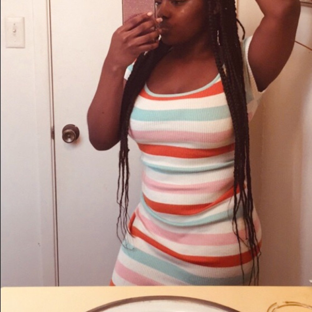Multi colored dress